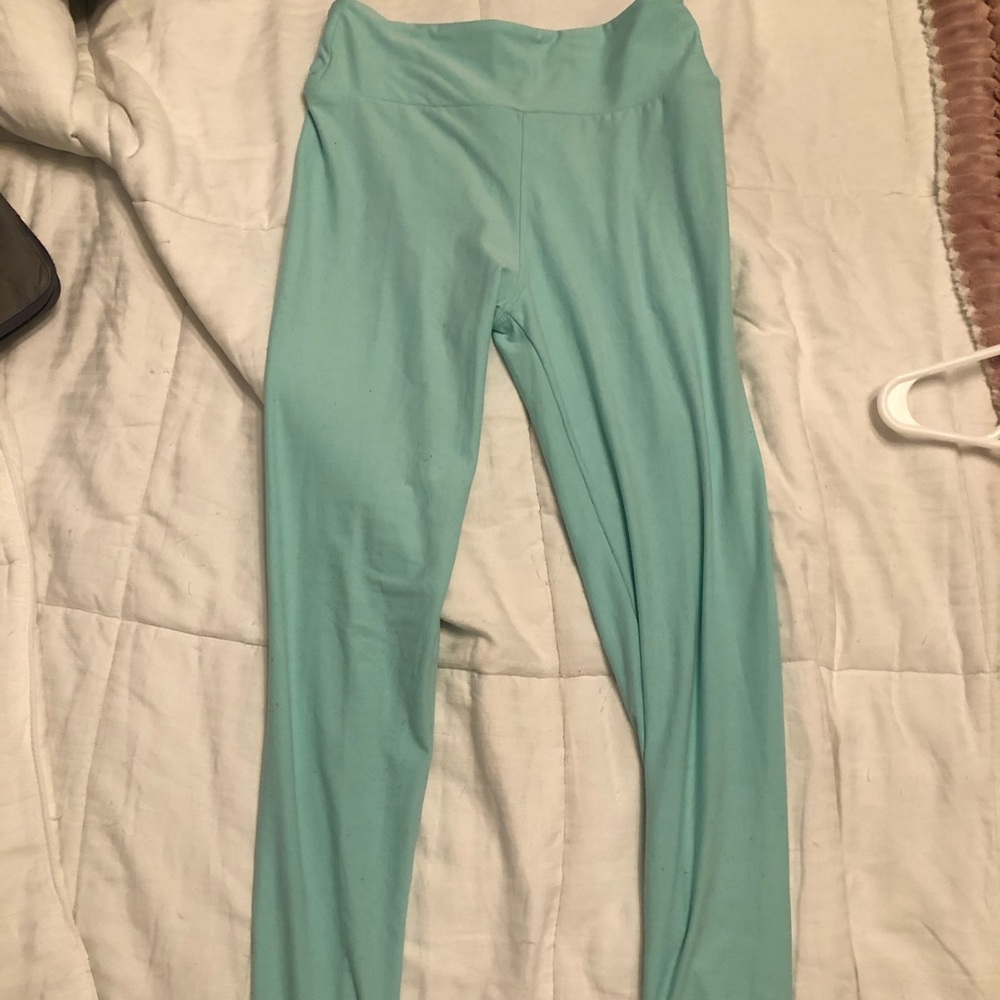 Terquoise leggings